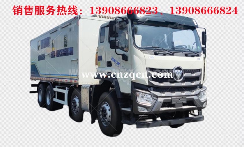 福田歐曼行星前四后八后勤應(yīng)急保障餐車(chē)